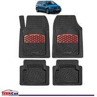 Covorase Auto TeamCar Tip Tavita pentru Volkswagen Touran II (2015+) - Rosu - 1