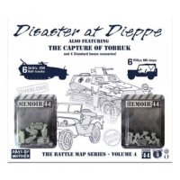Memoir '44 OP4 Battle Map - Raid at Dieppe and Fortress Tobruk Capture - 1