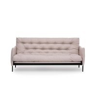 Canapea extensibila RENGE, 3 locuri, crem, 200x82x92 cm - 1