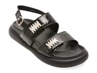 Sandale GRYXX negre, 25202, din piele naturala - 1