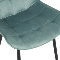 Scaun Berne Negru 53x62x84 cm - Eleganță și Confort - 6
