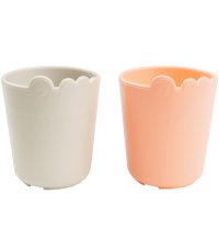 Set 2 pahare pentru copii Done by Deer Kiddish Croco Sand Coral 100 ml - 3