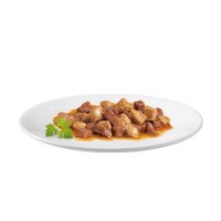 PURINA Gourmet Gold, Mix de 4 Arome (Vită, Curcan și Rață, Somon și Pui, Pui și Ficat), Conservă pentru Pisici, 85g x 4 - 2