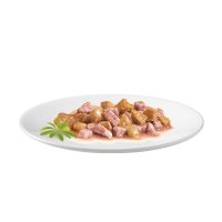 PURINA Gourmet Gold, Mix de 4 Arome (Vită, Curcan și Rață, Somon și Pui, Pui și Ficat), Conservă pentru Pisici, 85g x 4 - 4