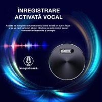Spionescu Q37, mini reportofon digital cu activare vocala, 8 GB si player MP3 - 6