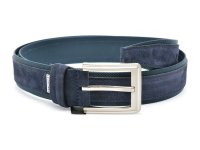 Curea bleumarin din nabuc LE COLONEL model 4078 pentru barbati - 1