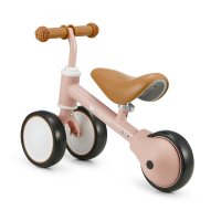 Tricicleta copii de echilibru Kinderkraft Cutie fuzzy peach, varsta 1-3 ani, roti din spuma EVA, posibilitatea de reglare a inaltimii scaunului (26-28 cm), sarcina maxima 15 kg - 3