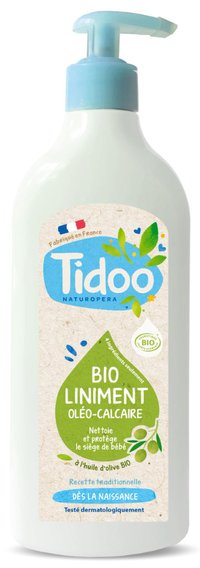 Unguent bio Tidoo pentru curatare, hidratare si protectie zona scutecului, 900ml - 1