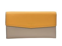 Portofel EPICA galben din piele ecologica, model 980025 pentru femei moderne - 1