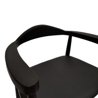 Scaun cu brate Joube Negru 59x48x73 cm - 6