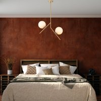 Lustra Dolunay Auriu 15x15x74 cm - 2