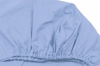 Cearceaf albastru KidsDecor cu elastic din bumbac 63 x 127 cm - 2