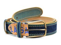Curea LA GALERE bleumarin, 8971640, din piele intoarsa - 1