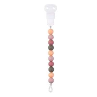 Clema pentru suzeta Nattou cu margele 30x7x18 cm roz - 5