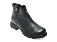 Ghete negre FLAVIA PASSINI 9918 din piele naturala pentru femei - 1