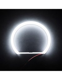 Kit Angel Eyes LED Cotton pentru Semnalizare BMW E90 LCI (Fara Xenon) - 2x106mm Full + 2x131mm Semi - 6