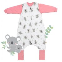 Sac de dormit cu picioruse si maneca lunga detasabila Koala 90 cm + manseta 1.0 Tog - 4