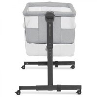 Patut Co Sleeper Kinderkraft Bedside Neste Up 2 gri deschis - 2