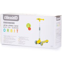 Trotineta pliabila Chipolino Orbit Pink, cadru din aluminiu, ghidon reglabil, baza anti-alunecare, roti cu lumini, greutate admisa 50 kg - 3