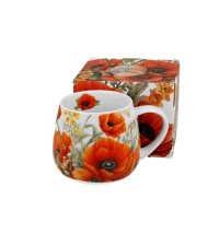 Cana din portelan New Bone China Poppies, 430ml - 1