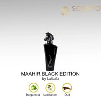 Parfum Maahir Black Edition de la Lattafa, 100 ml, apa de parfum pentru barbati - Original Dubai - 1