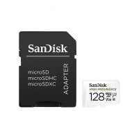 Card de memorie SanDisk High Endurance Video microSD de 128 GB, Class 10, V30, UHS-I U3, cu adaptor - 2