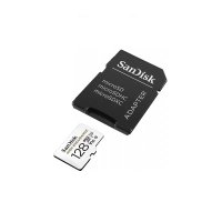 Card de memorie SanDisk High Endurance Video microSD de 128 GB, Class 10, V30, UHS-I U3, cu adaptor - 3