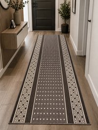 Covor Traversă Natura Delta 903 91, Maro, 80x300 cm - Accente Naturale pentru Casa Ta - 1