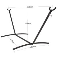 Suport Metalic Sersimo pentru Hamac, Capacitate 150 kg, Inclus Geanta de Transport - 4