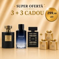 Savage + Rave Now + Fallen angel Night Edition + 3 parfumuri cadou 100 ml - 1