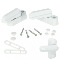 Set 2 sisteme de siguranta ferestre si usi White - 10