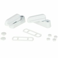 Set 2 sisteme de siguranta ferestre si usi White - 6