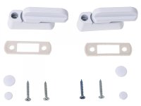 Set 2 sisteme de siguranta ferestre si usi White - 3