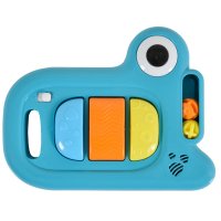Premergator cu panou muzical si jucarii Moni Zizzy Petrol - 5