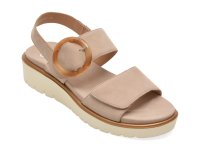 Sandale ARA 33505 bej din piele intoarsa pentru confort si stil - 1