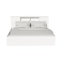 Pat Dublu Olympus Alb Antic - 167.5x221x84 cm - 3