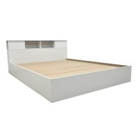 Pat Dublu Olympus Alb Antic - 167.5x221x84 cm - 4