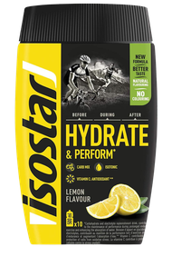 Pudra Izotonica Lemon H&P Isostar, 400g pentru Hidratare si Energie - 1