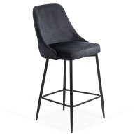 Scaun de bar ABS 143 negru, fix, modern si elegant - 1