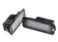 Set 2 x lampi numar LED  Volkswagen GOLF 4/5 PASSAT PASSAT CC BEETLE PHAETON EOS SCIROCCO - 1