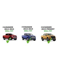 Capace oglinda negru mat pentru Ford Ranger T6, T7, T8 (2012-2022) - 5