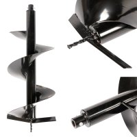 Burghiu pamant 250mm x 800mm, pentru motoburghiu, universal - 1