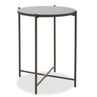 Masuta Auxiliara Lima Antracit 43.5x43.5x53 cm - Design Modern si Versatil - 1