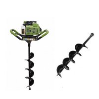 Motoburghiu Pamant Procraft GD68 - Putere 3 CP + 2 burghie 100mm, 200 mm - 1