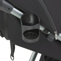 Carucior pentru copii Espiro Wave Gri - Compact si Usor, Pliere Rapida, Suspensie, Maner Reglabil, Accesorii Incluse - 4