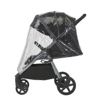 Carucior pentru copii Espiro Wave Gri - Compact si Usor, Pliere Rapida, Suspensie, Maner Reglabil, Accesorii Incluse - 5