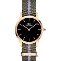 Ceas de dama Daniel Wellington DW00100680 Iconic NATO Verde/Purpurie 28mm 3ATM - 1