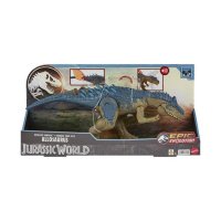 Figurina Jurassic World Allosaurus, in nuante de verde si albastru - 1