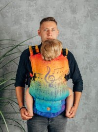 Marsupiu LennyUpGrade Symphony Rainbow Carrier - 2