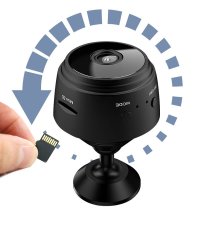 Mini Camera MRG M739, Wireless, Magnetica, Negru - 6